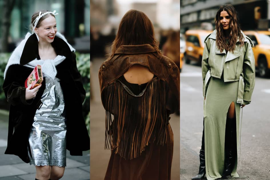 the street style trends of the AW24 season