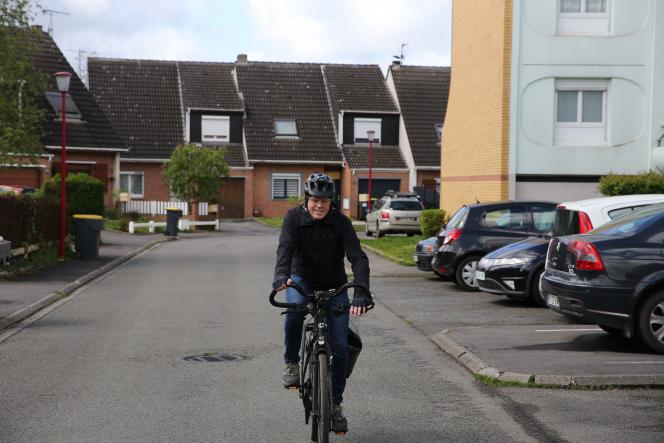 For Michel, cycling is “well-being”. 